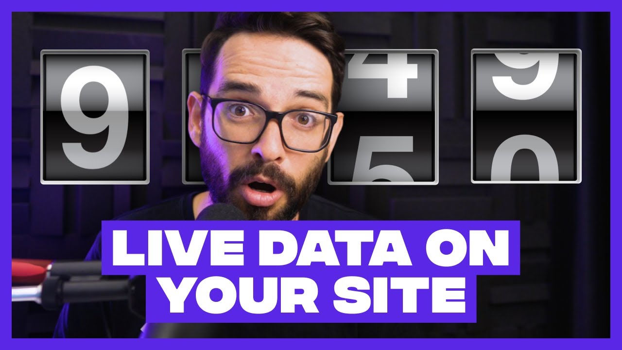 How You Can Add LIVE DATA to Your Webflow Site (Super Cool!) | Full Guide
