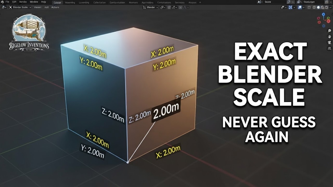 Never Estimate Again: Accurate Object Measurement in Blender