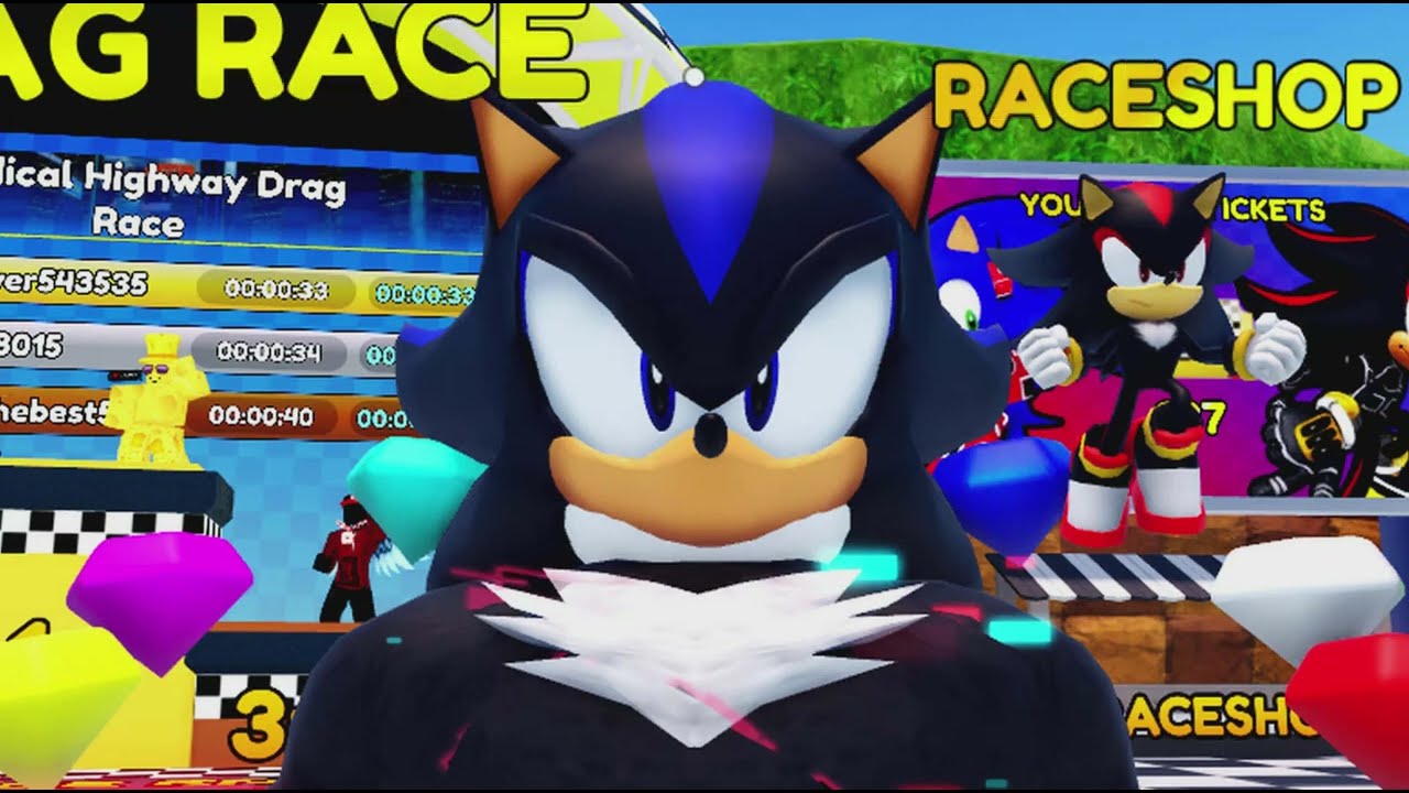 SSS Seelkadoom vs Shadow vs Fake Gold Sonic Race