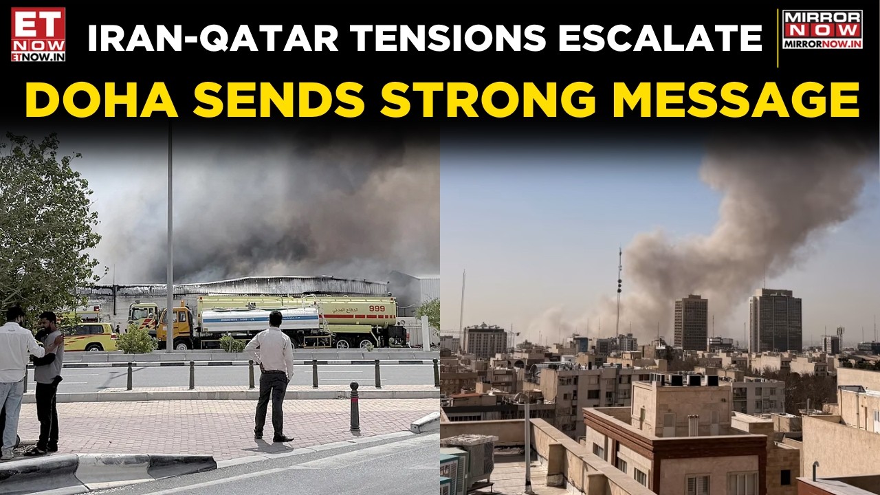 Qatar Issues Strong Warning to Iran After Missile Launch Near Doha | Watch | World News | ET Now