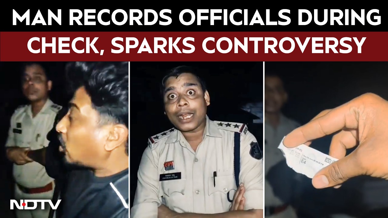 मध्य प्रदेश न्यूज़ | वाहन चेकिंग के दौरान अधिकारियों का वीडियो बनाने पर व्यक्ति ने मारपीट का आरोप...