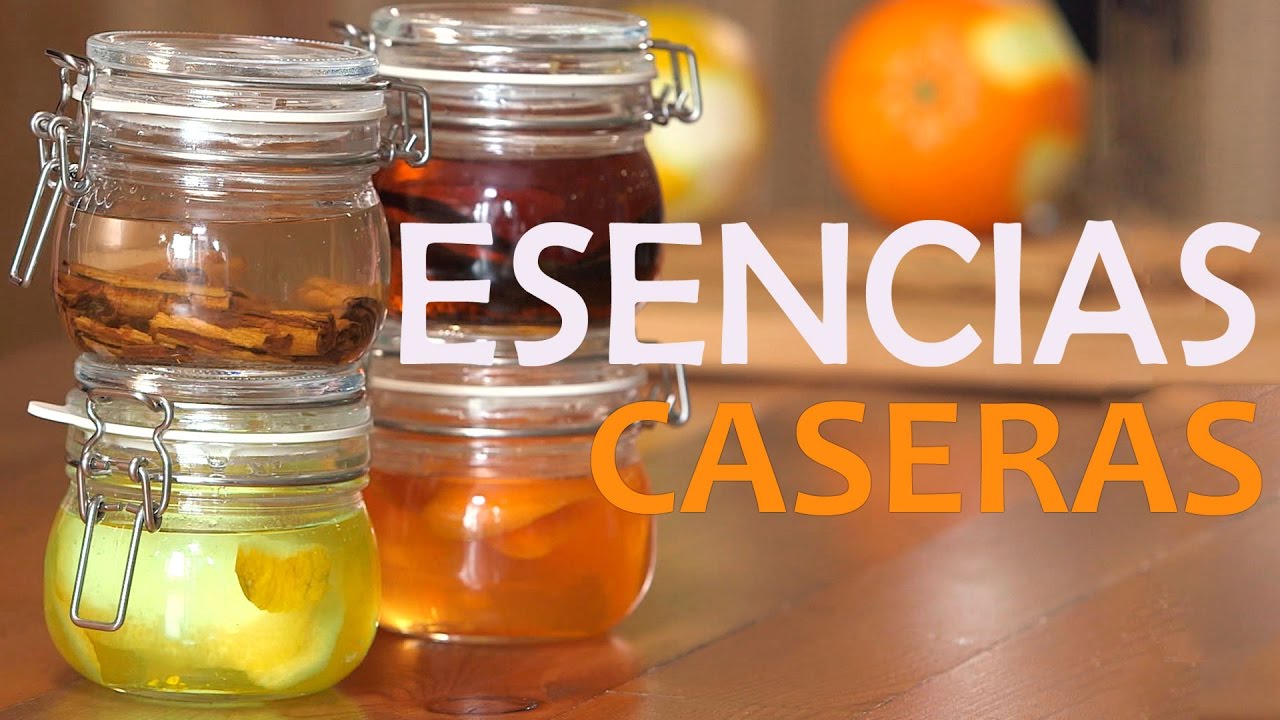 Cómo hacer 4 ESENCIAS CASERAS para tus postres | Vainilla, canela, limón y naranja