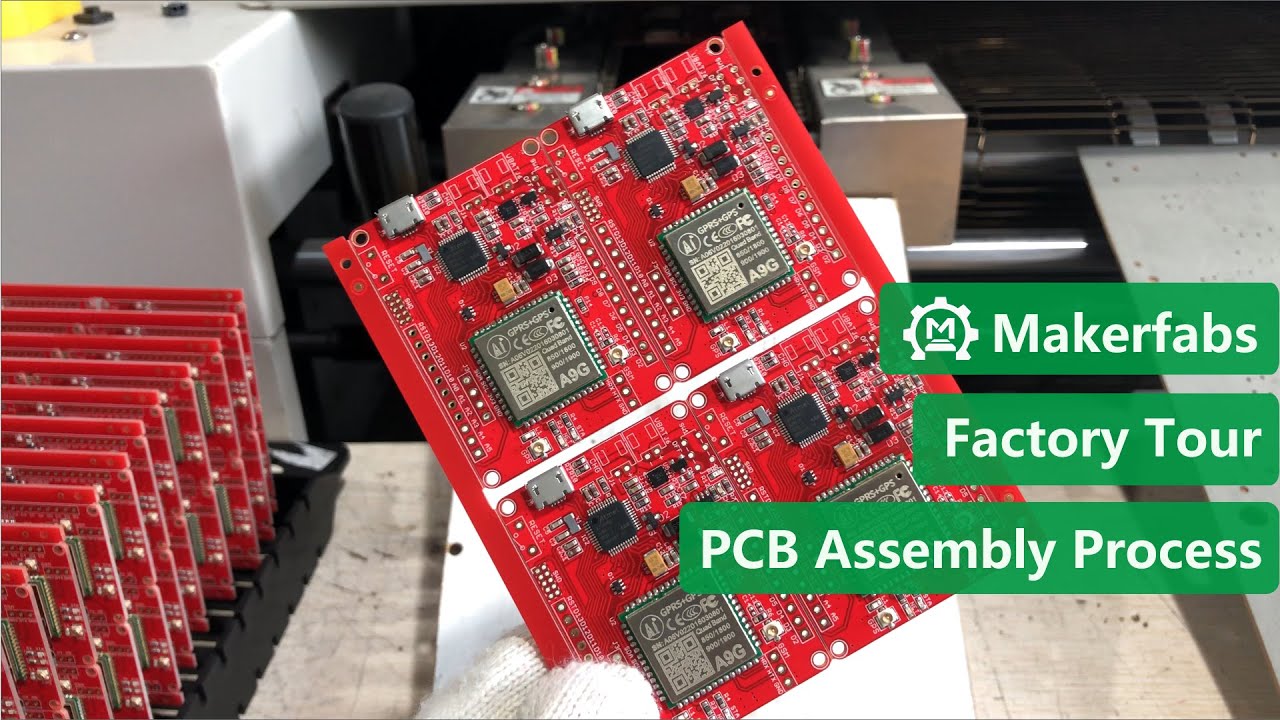 PCB Assembly Process in Makerfabs - Maduino Zero A9G PCBA Manufacturing in Factory