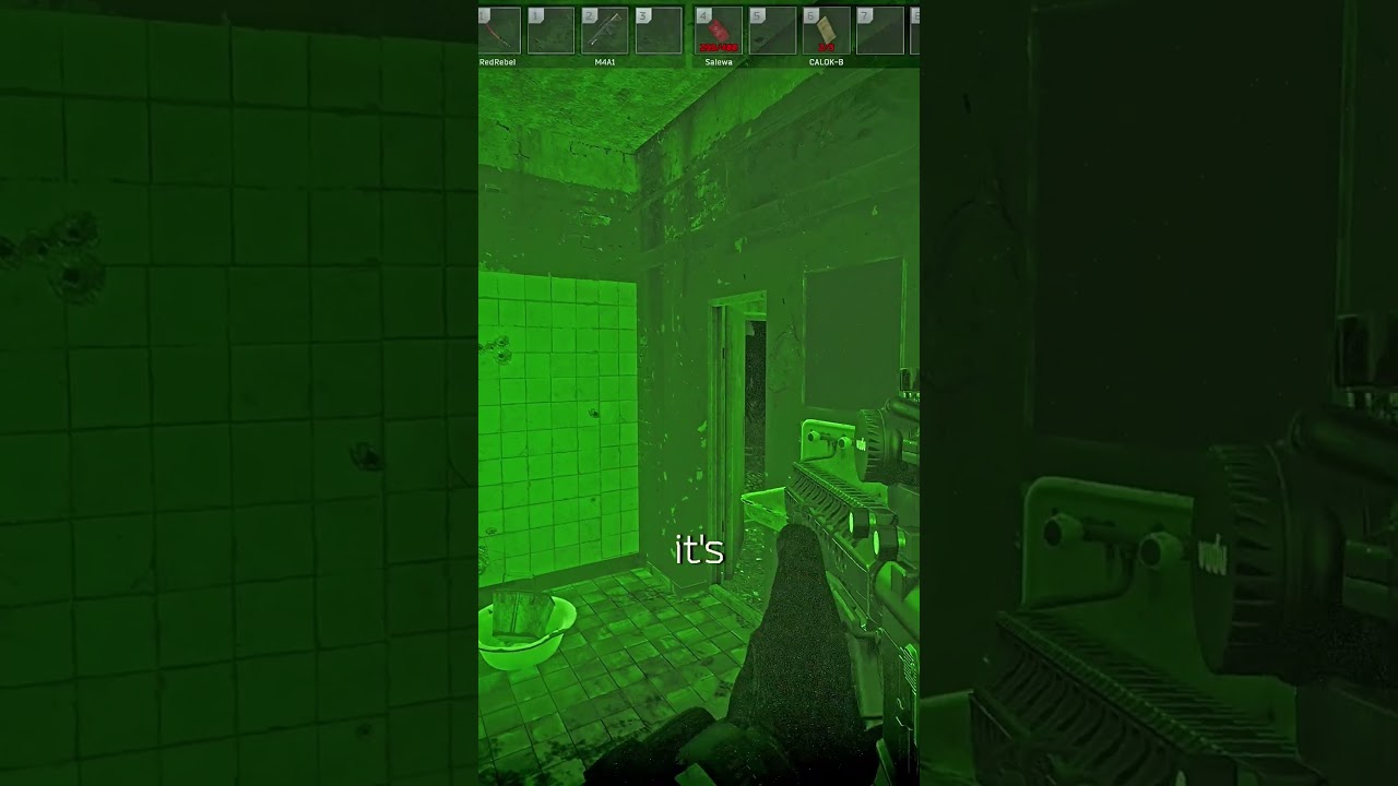 NIGHT VISION ON CUSTOMS!