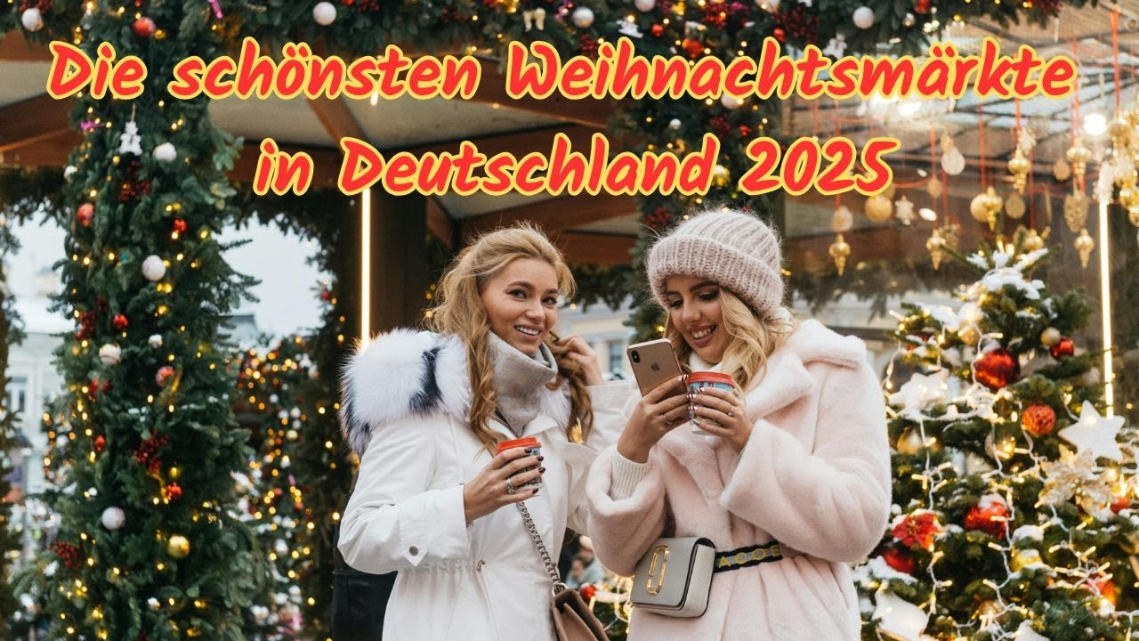 Die sch&ouml;nsten Weihnachtsm&auml;rkte in Deutschland 2025🎄Weihnachtsm&auml;rkte 2025 in Deutschland