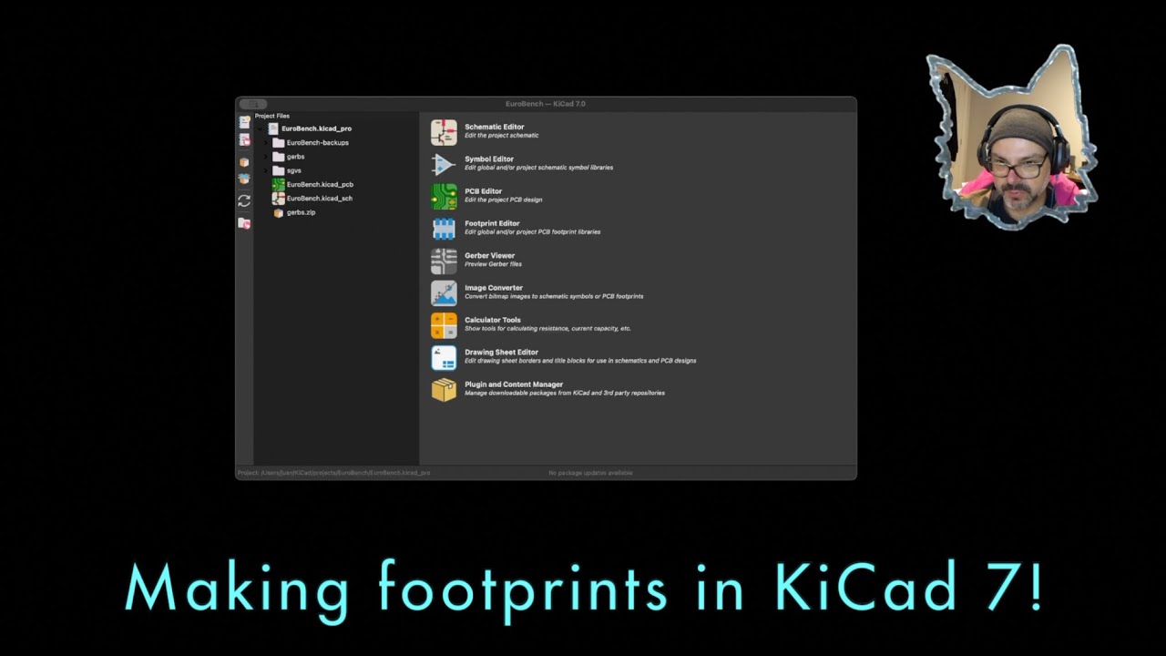DIY Footprint in KiCAD 7