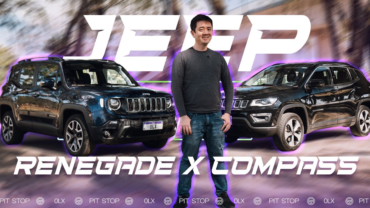 Comparativo Jeep: Renegade ou Compass, qual SUV &eacute; melhor?