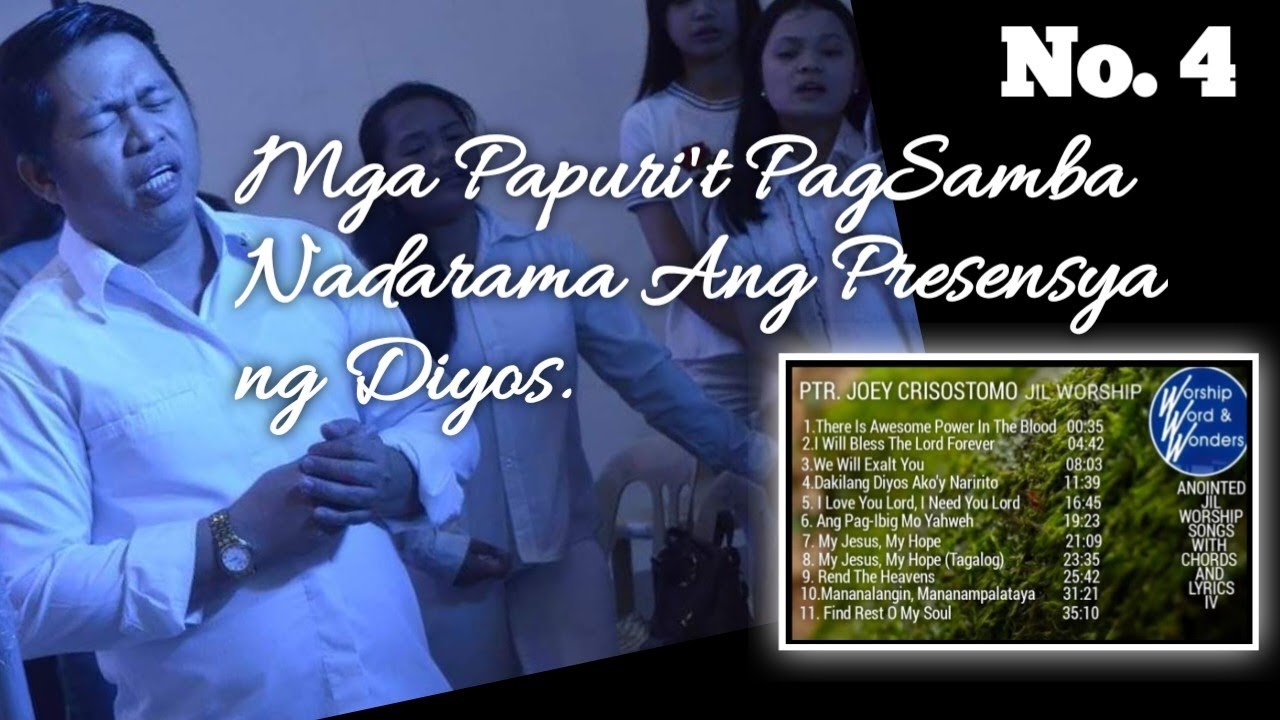 ANOINTED SONGS WITH CHORDS AND LYRICS BY:  PTR. JOEY CRISOSTOMO | BILANG IV