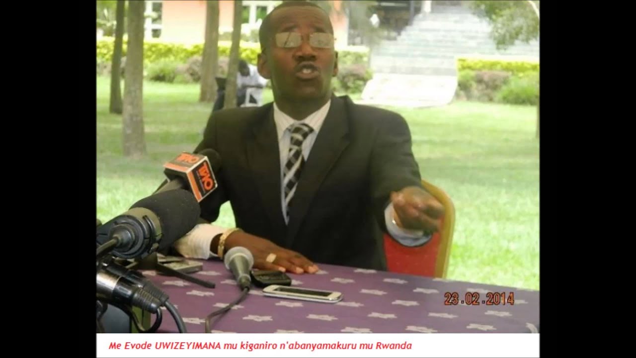 Evode Uwizeyimana aranenga FPR nk'agatsiko k'amabandi kitwaje intwaro!