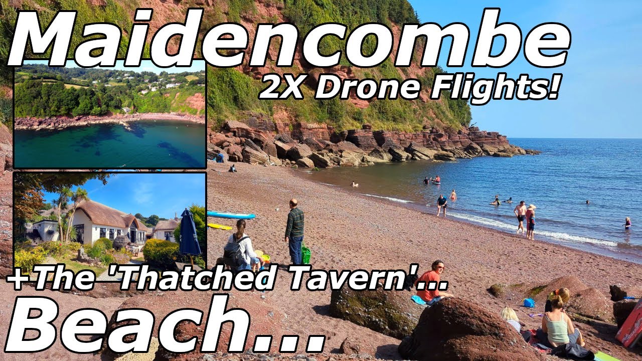 Sunny Maidencombe Beach & Drinks At The 'Thatched Tavern' - 30/08/24