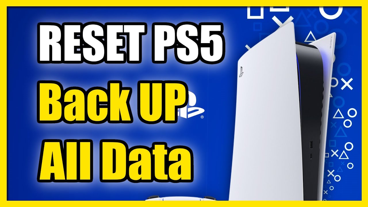 How to Factory Reset PS5 without Losing Data or Games! (Backup Tutorial)