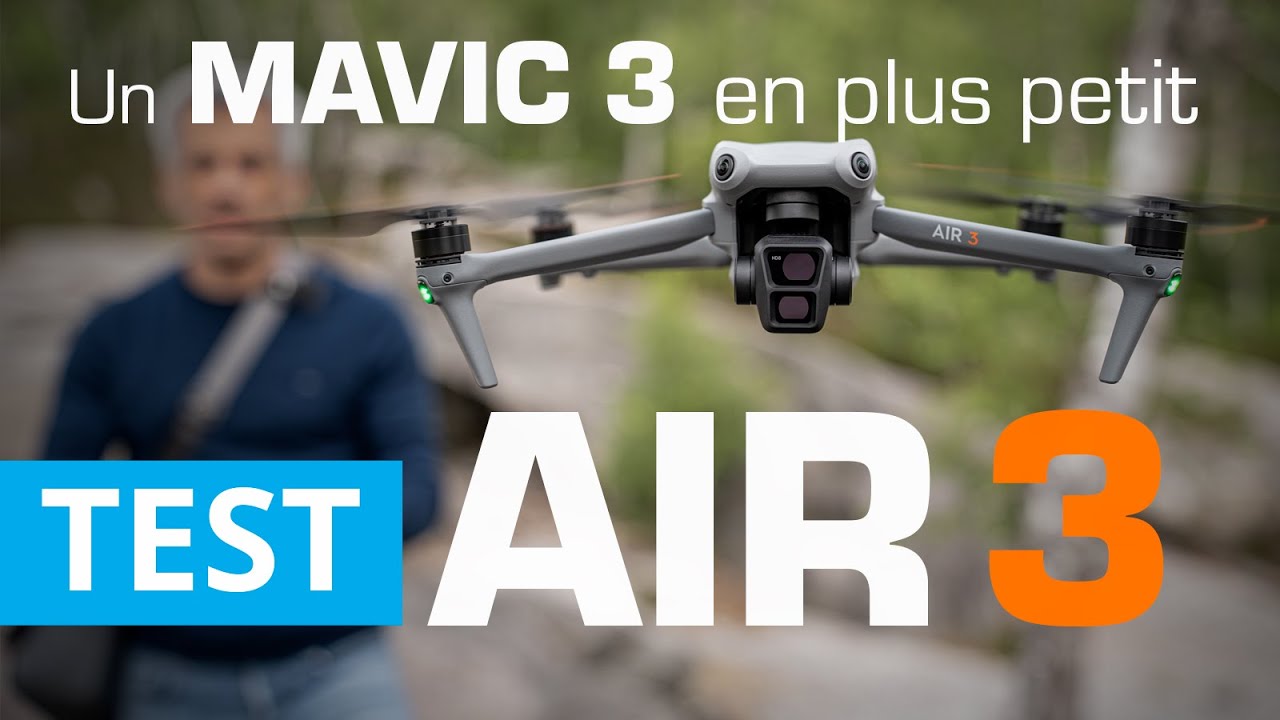 DJI AIR 3 : Le petit MAVIC 3 ! (TEST et AVIS)