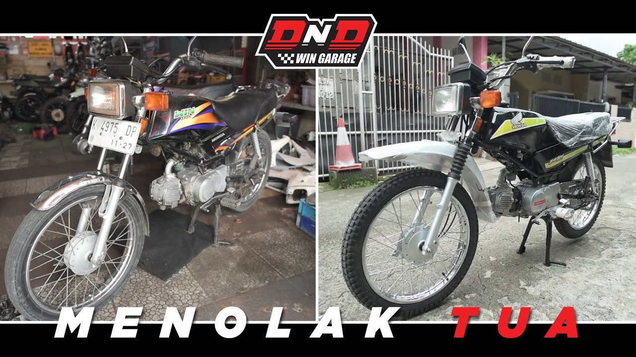 Penampakan Honda Win 100 Sebelum Dan Sesudah Restorasi | DND WIN GARAGE