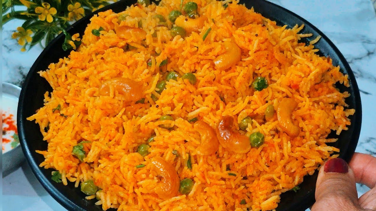 इतना टेस्टी बनता है पेट भर जाएगा पर मन नहीं भरेगा ।।tomato pulao recipe।।