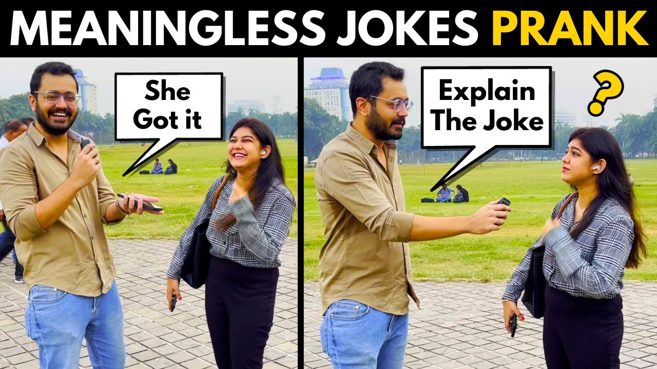PEOPLE TRY TO EXPLAIN MEANINGLESS JOKES 😂 | HILARIOUS REACTIONS | BECAUSE WHY NOT