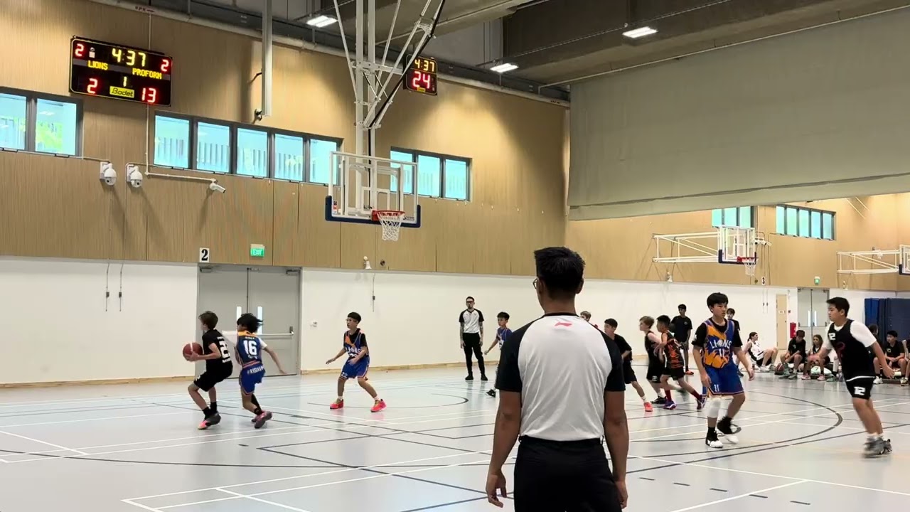  SPBL’26 Spring U12B Lions vs Proform Grading Game 1 Feb 