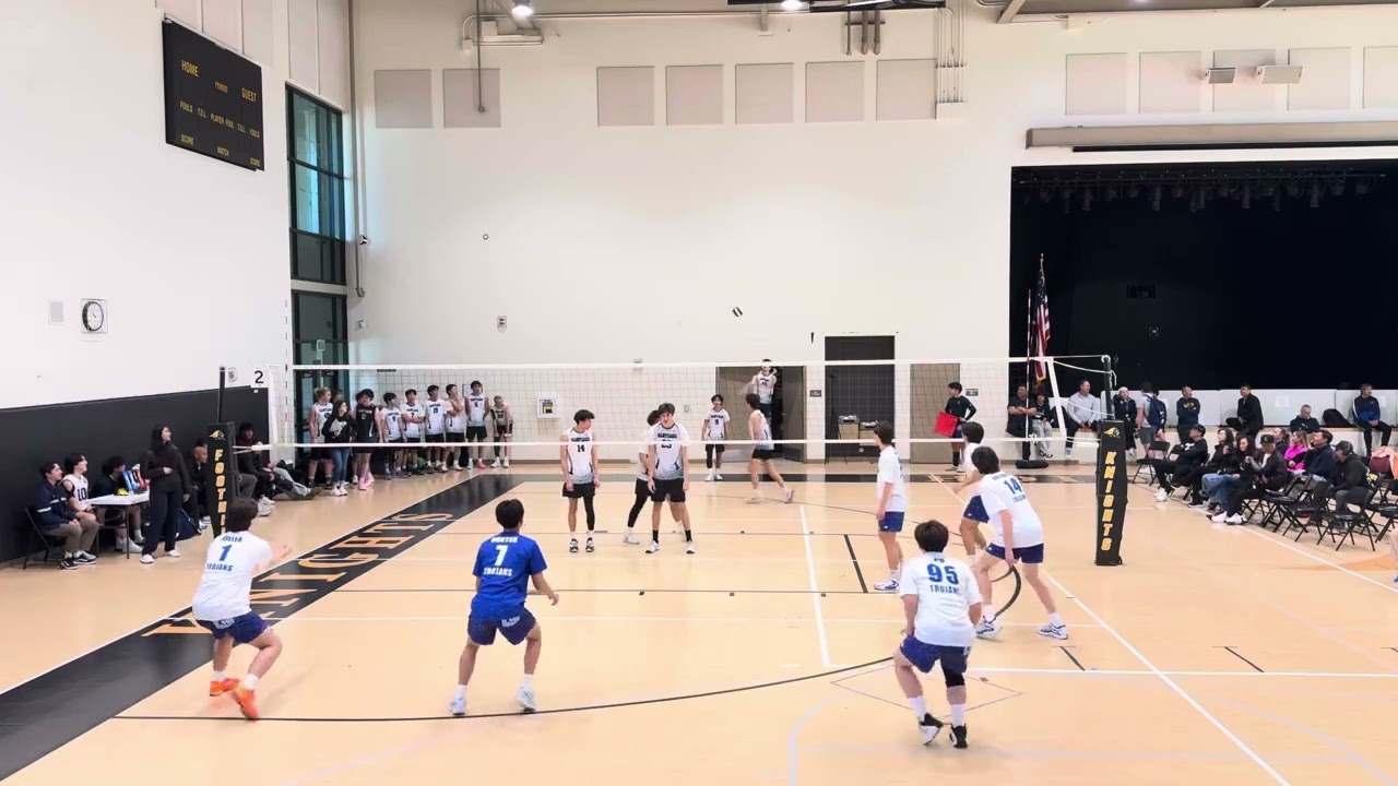 Santiago Varsity vs University - Set 2 (Foothill Tourney)