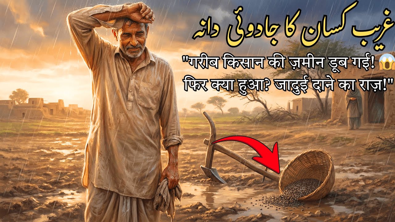 Gareeb Kisaan Ka Jadooi Daane | Hindi Moral Kahani | Sabr Ki Keemat | Urdu Hindi Story