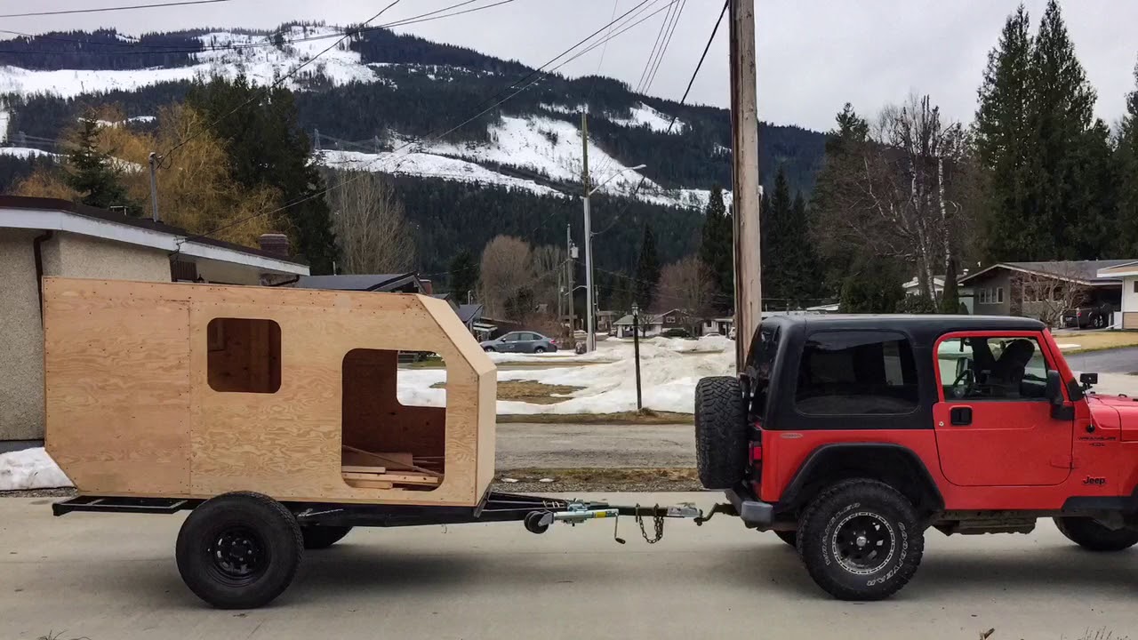 Teardrop trailer
