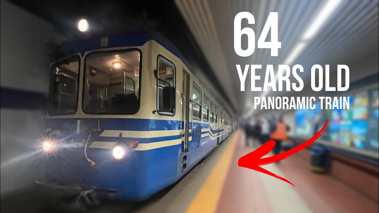 64 YEARS OLD PANORAMIC TRAIN! | Domodossola - Locarno | Vigezzina Centovalli