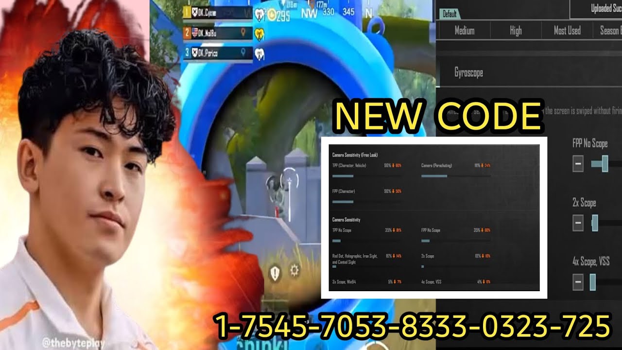APG|TOP🤯New Update 4.2 Pubg Sensitivity Setting🎯100% Real Sensitivity 