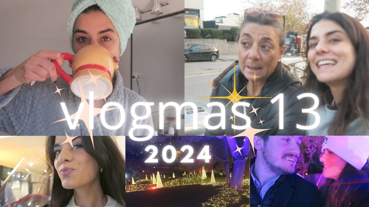 VLOGMAS 13- día para mí, os cuento cosas de la boda y luces de navidad con mi mejor cita cada año🎄💫