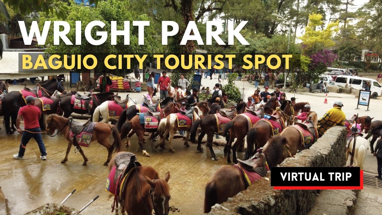 Walking Tour at WRIGHT PARK in BAGUIO CITY, Philippines