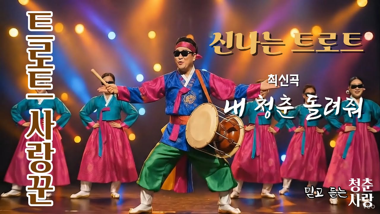이렇게 신날수가!!! 남녀노소 불문 신나는 퓨전트로트!!   정통트로트와 디스코가 어우러져 신나고 재미있게 만든 노래.언제 어디서 들어도 마음과 어깨가 들썩여지는 노래입니다.