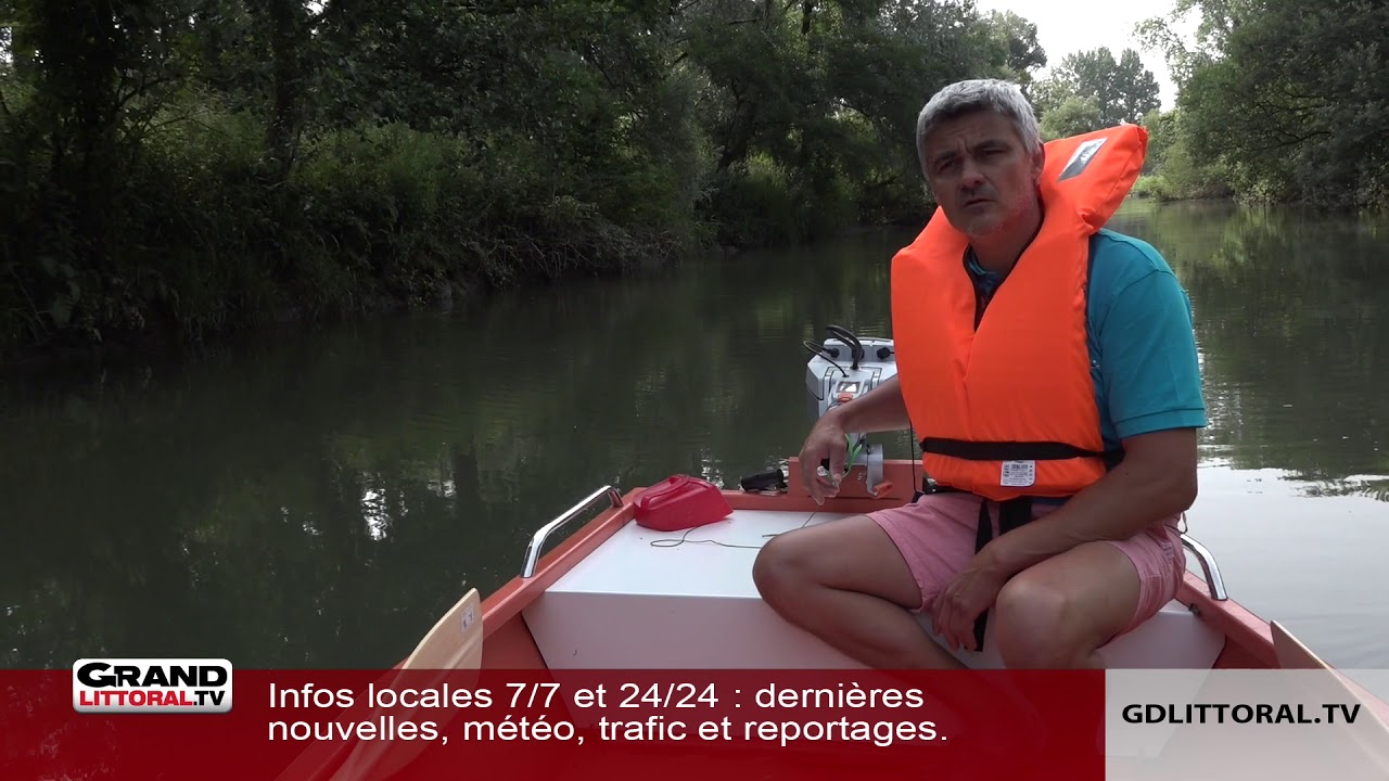 Balade en barque sur la Canche, à Attin