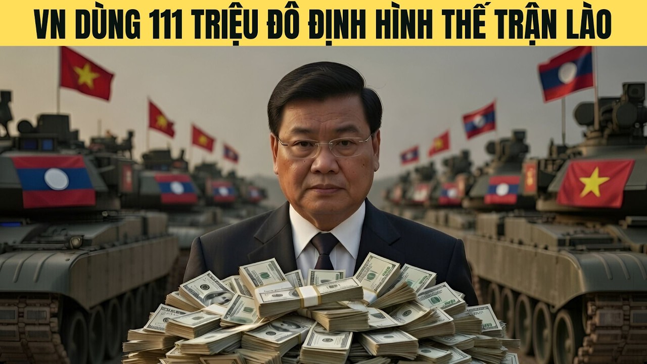 Cao tay!Việt Nam dùng 111 triệu usd định hình thế trận mềm tại Lào