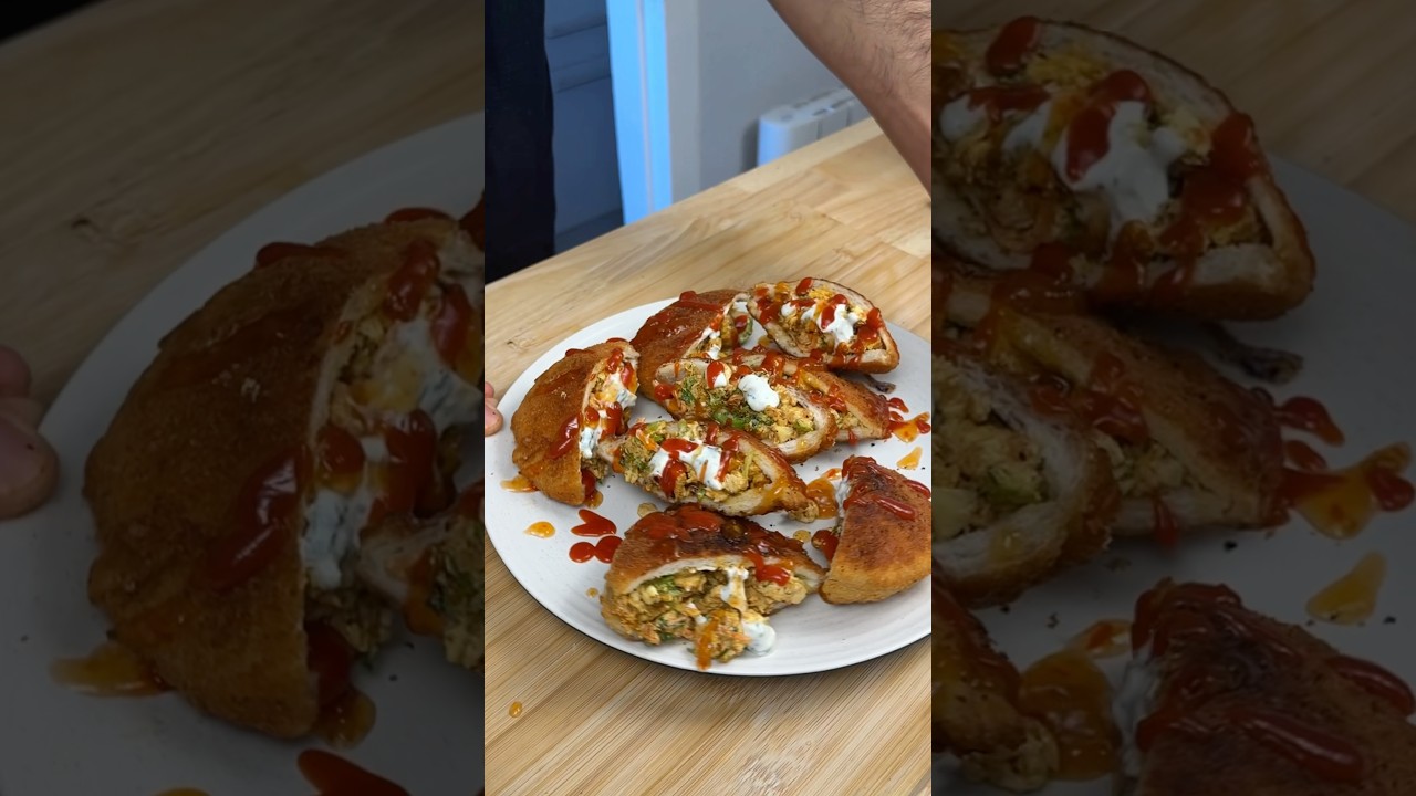 Simple Pocket shawarma recipe | Malayalam
