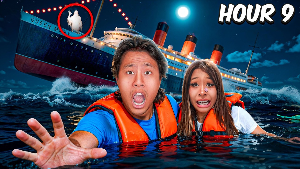 Ночевка в отеле Haunted Queen Mary (ПОШЛА НЕ ТАК)