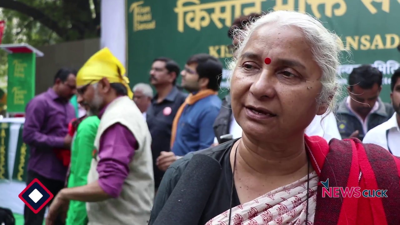 BJP Panchayat Members in Gujarat Opposed to Sardar Sarovar Dam: Medha Patkar at Kisan Sansad
