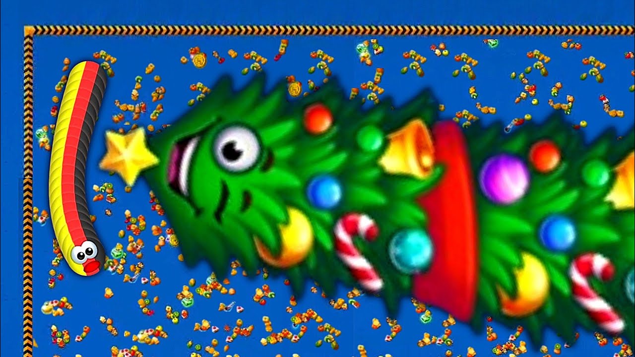 🐍WORMSZONE.IO Best Game | Biggest Snake in The Map 🐍  Big Snake Game #4