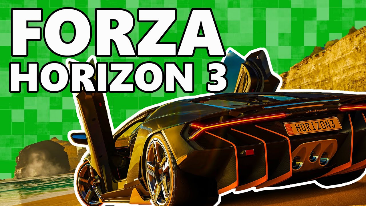 FORZA HORIZON 3 | Exclusive 1st Gameplay w/BlackPanthaa