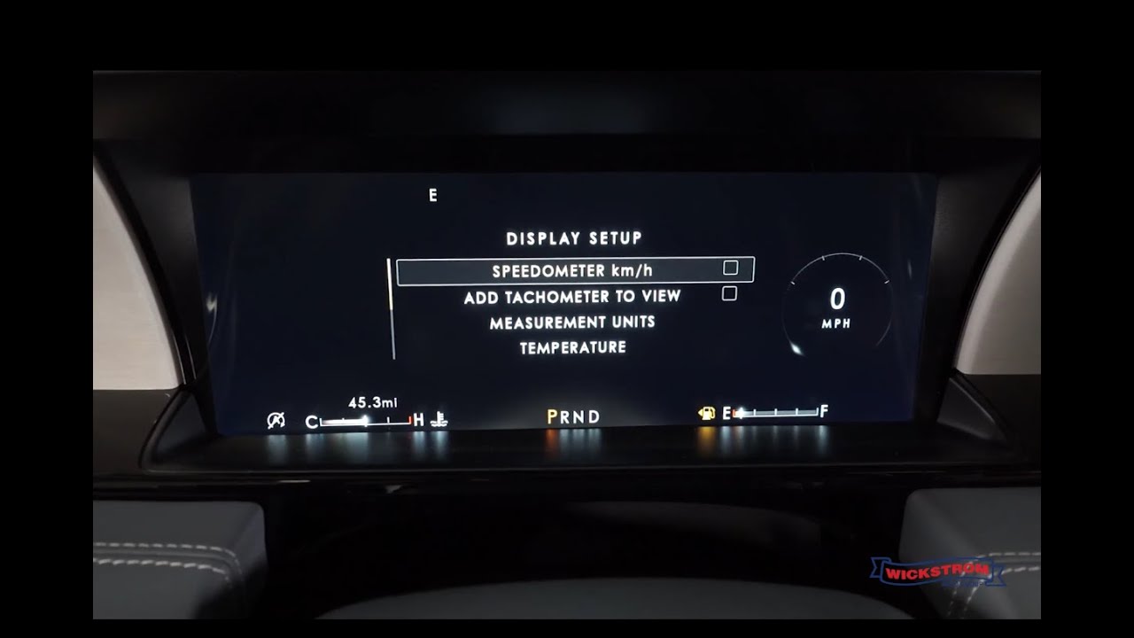 How To: Customizable Instrument Cluster | Lincoln Navigator | Wickstrom Lincoln of Barrington