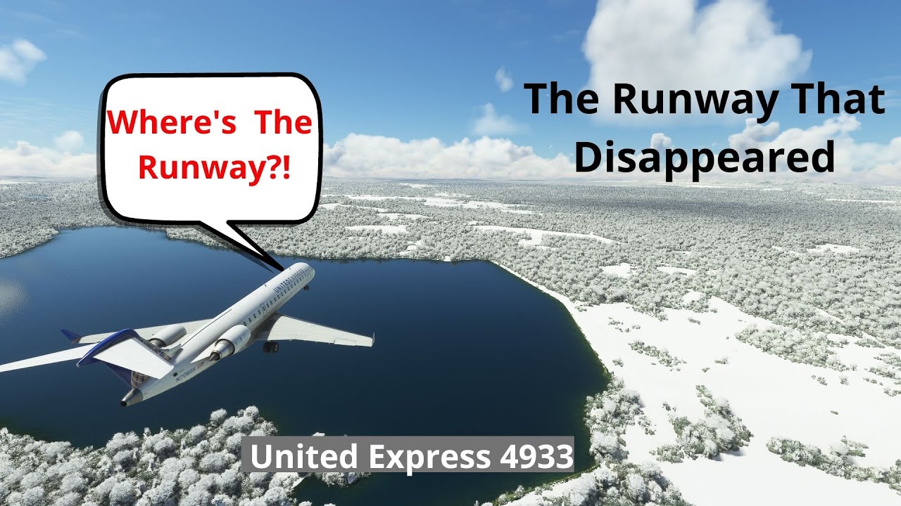 The Mystery Of The Missing Runway | United Express Flight 4933