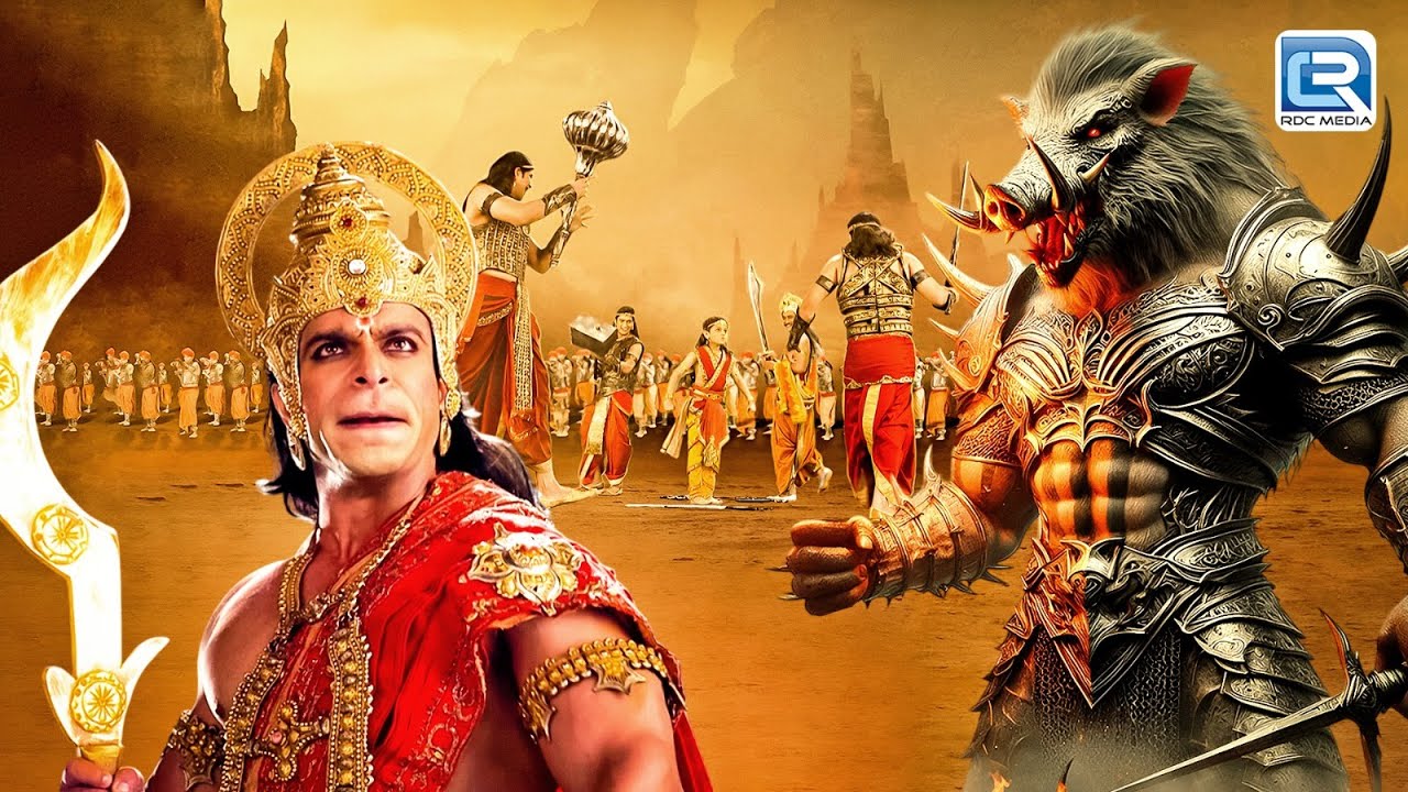 वराह अवतार और महाबली हनुमानजी में हुआ घनघोर युद्ध | Mahabali Hanuman | Fight Scene | New Episode 547