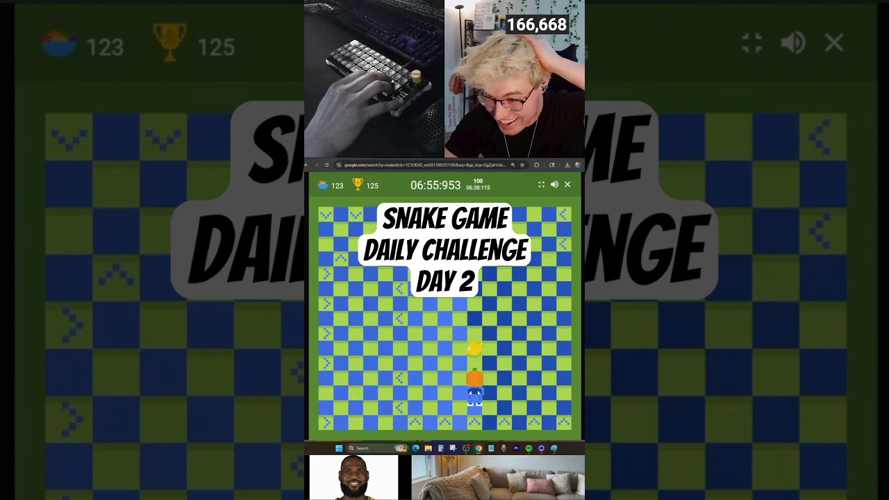 Snake Daily Challenge Day 2 ☝️🤓