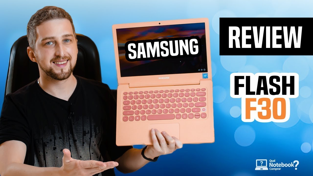 Review Notebook Samsung Flash F30 | Análise Completa básico e barato tela 13” Full HD - Roda jogos?