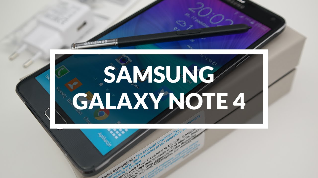 Samsung Galaxy Note 4 Recenzja Test Opinia Review PL | Robert Nawrowski