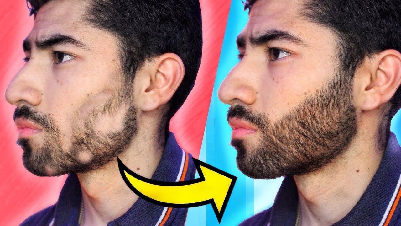 Cómo TAPAR los HUECOS de tu BARBA Fácil !!