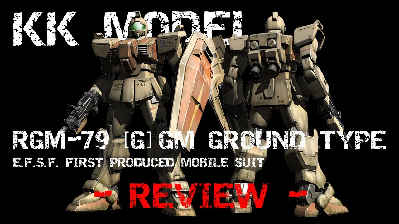 KO KITS EP 01 - KK MODEL 酷酷模型 HGUC RGM-79G GM Ground Type Review