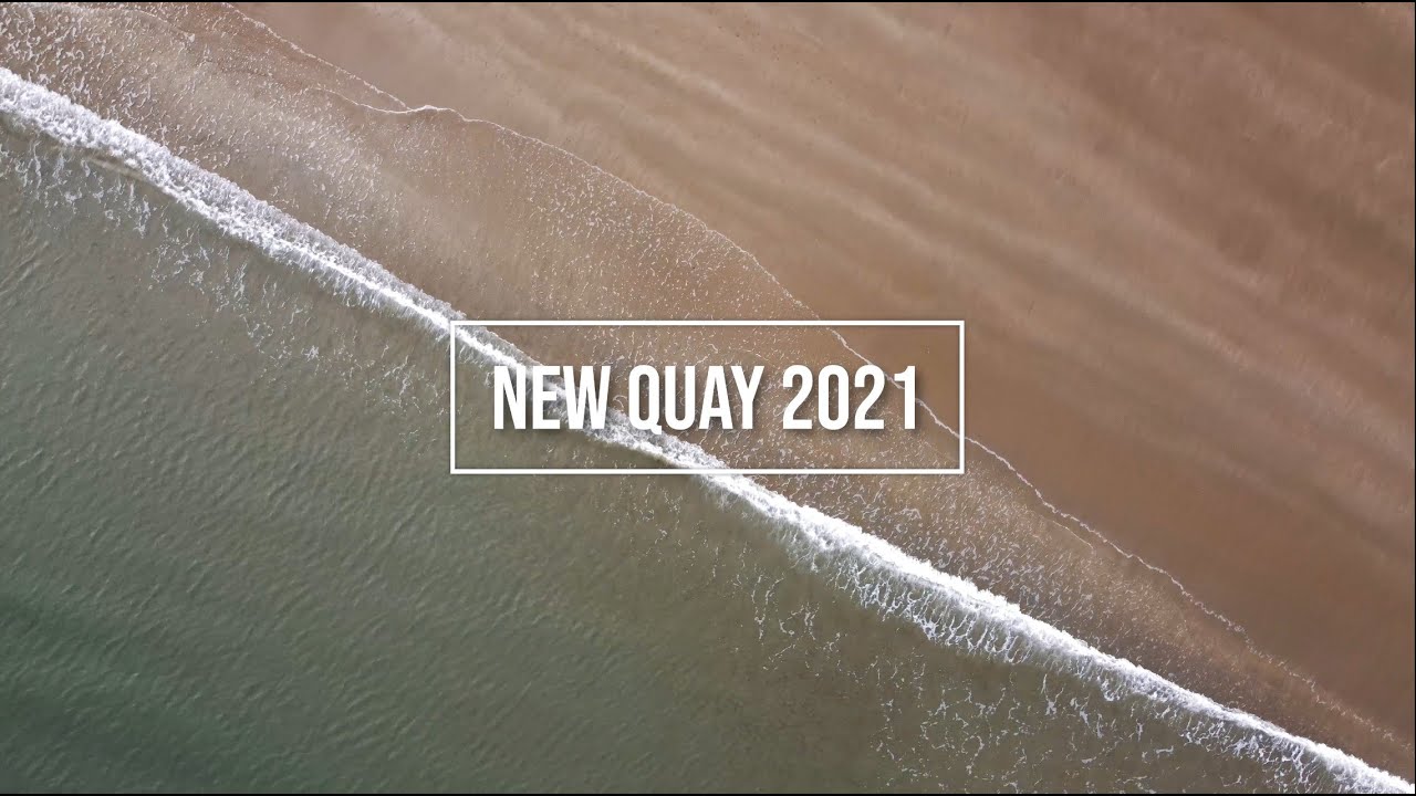 New Quay, Ceredigion Wales - DJI Mini 2 4k
