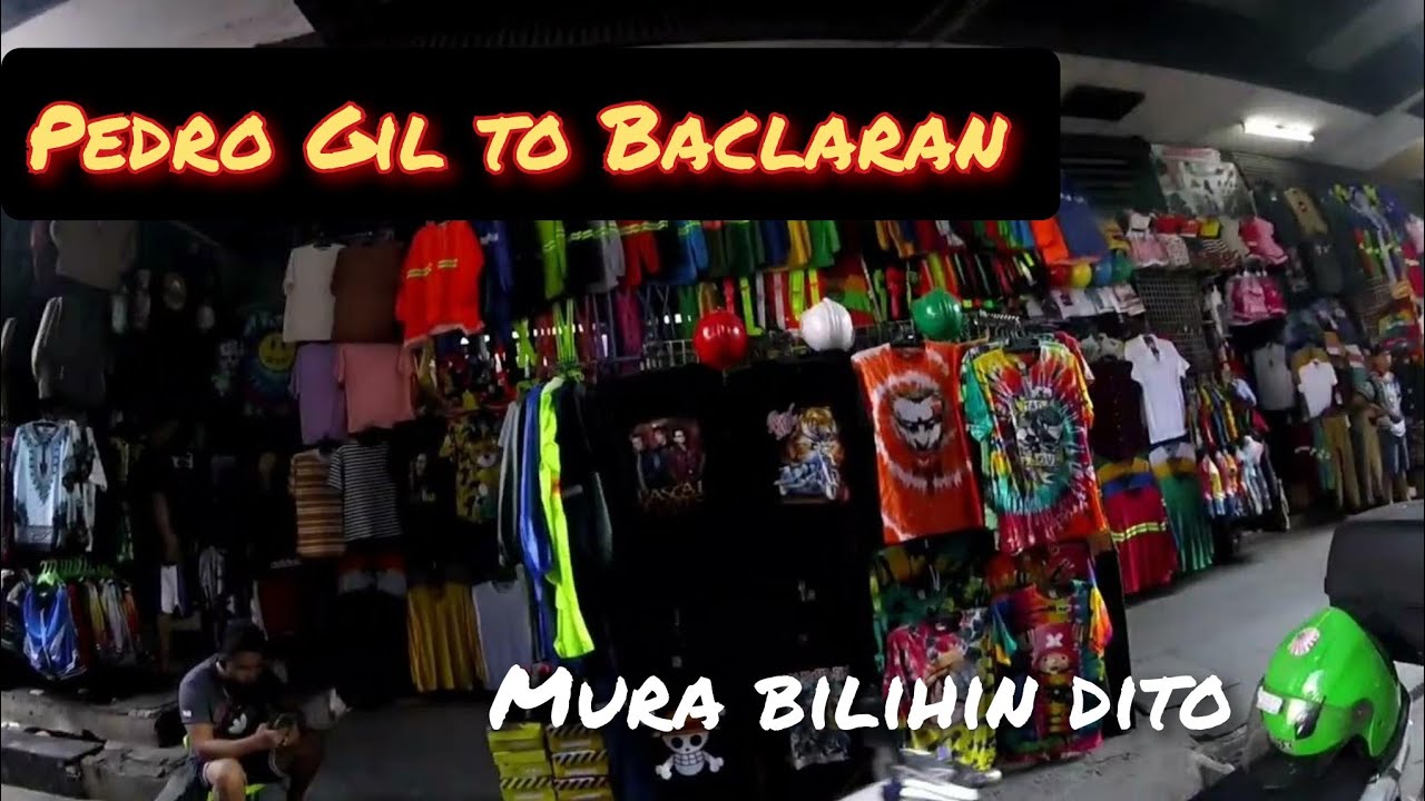 Pedro Gil LRT station to Baclaran