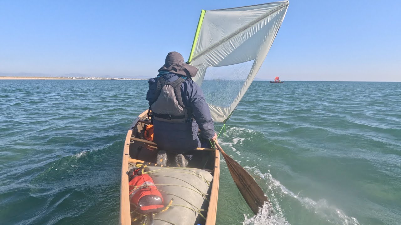 Big Tides and Strong Winds: Day 3  Circumnavigating the Isle of Anglesey / Ynys Mon by Canoe