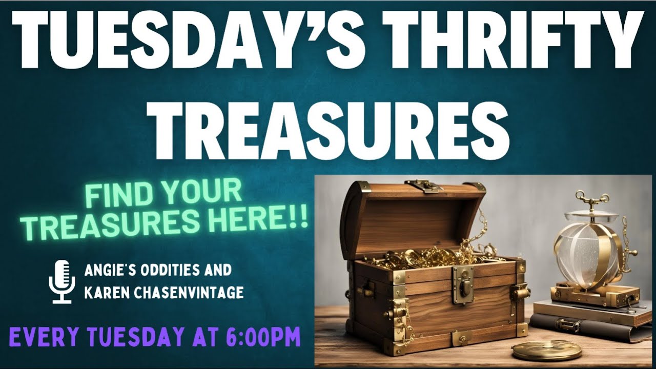 Tuesday Thrify Treasures - with Angie and Moonchaser