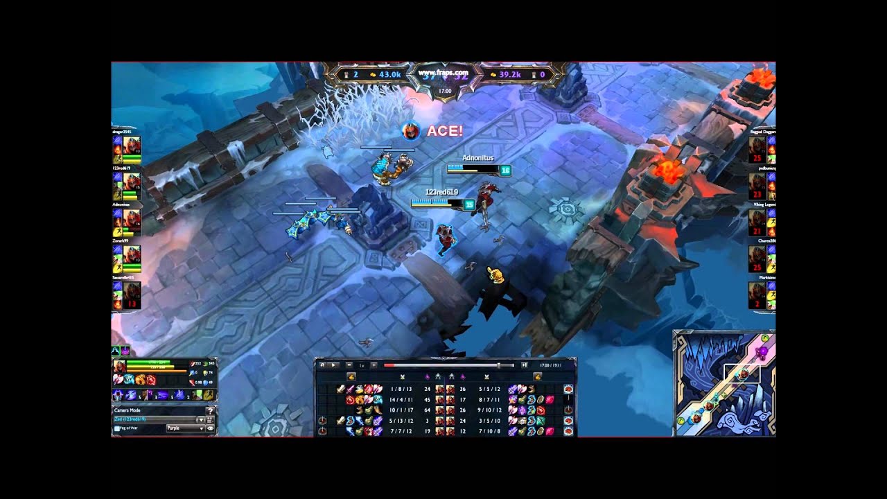League of Legends - One For All Zed Pentakill