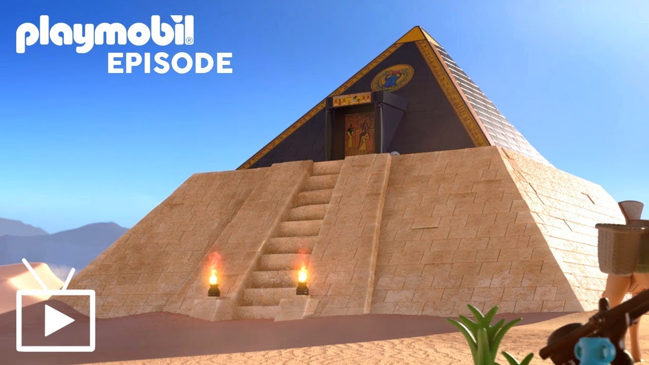 PLAYMOBIL | Mistério da pirâmide | Faraó no Egito | Filme Completo PLAYMOBIL em Português