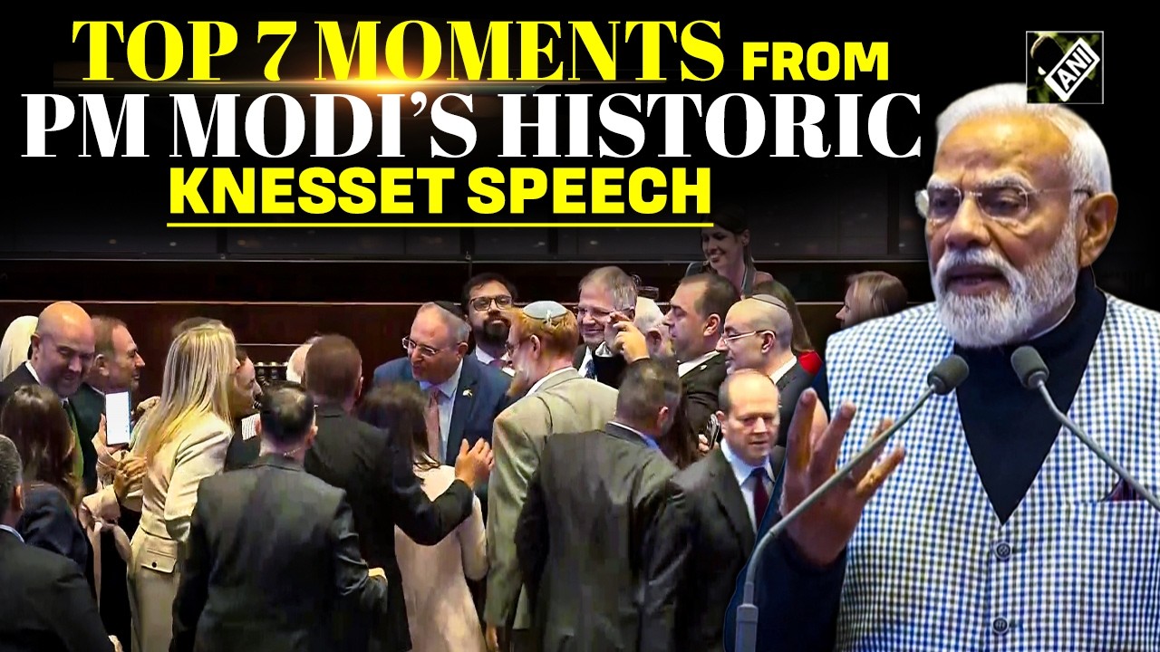 ‘From Friendship to Trade...’ PM Modi top 7 moments in Israeli Parliament 'The Knesset'